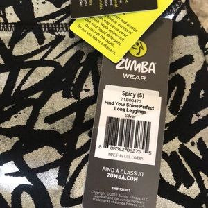 Zumba find your shine perfect long leggings